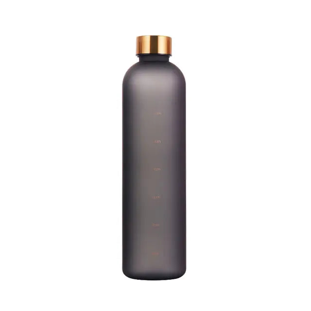Timed water bottle