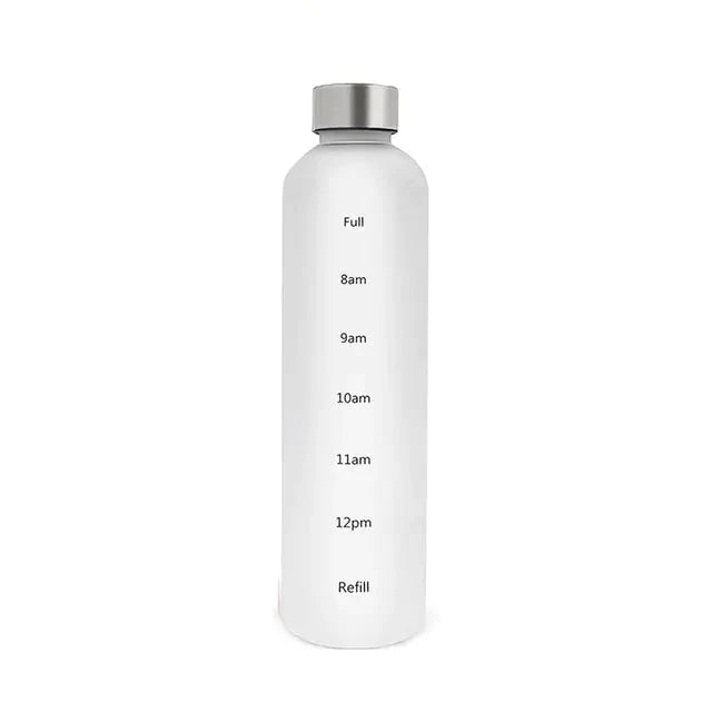 Timed water bottle