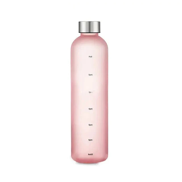 Timed water bottle