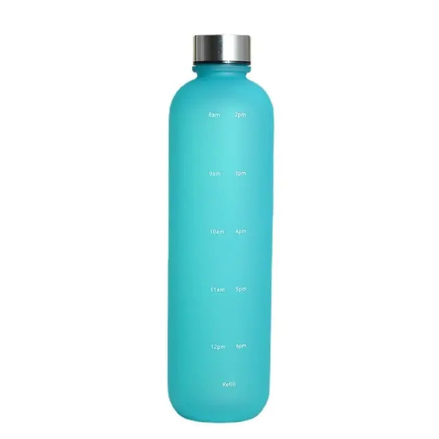 Timed water bottle