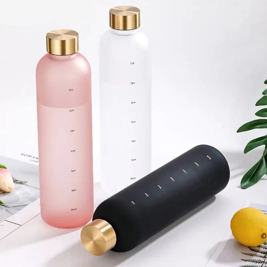 Timed water bottle